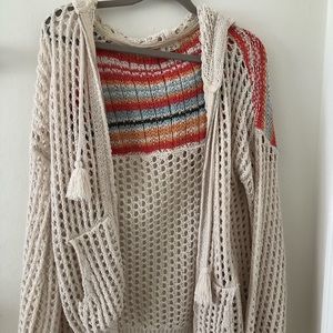 Beachy cardigan/hoodie